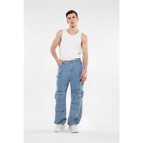 Jeans cargo in puro cotone con dettaglio cuciture - Imperial - Modalova