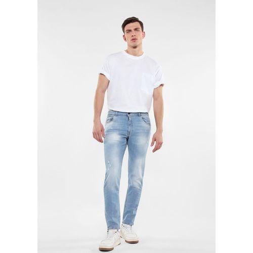 Jeans slim-fit effetto délavé con abrasioni - Imperial - Modalova