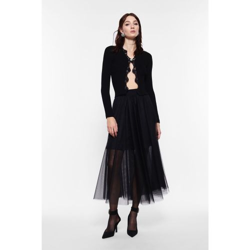 Gonna midi con tulle trasparente - Imperial - Modalova