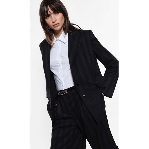 Blazer con abbottonatura monopetto e righe sottili - Imperial - Modalova