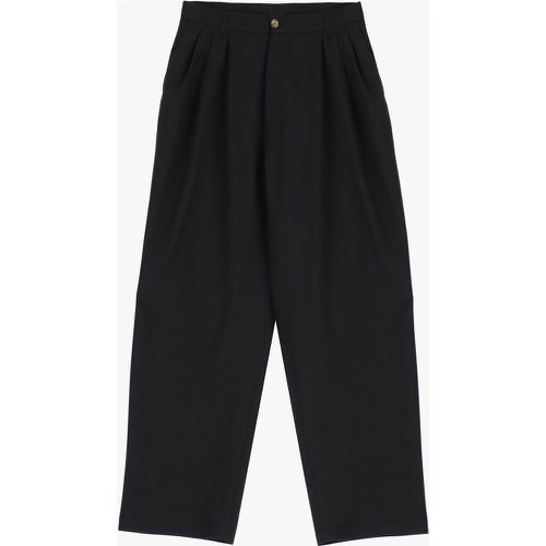 Pantaloni straight con tasche verticali e pinces - Imperial - Modalova