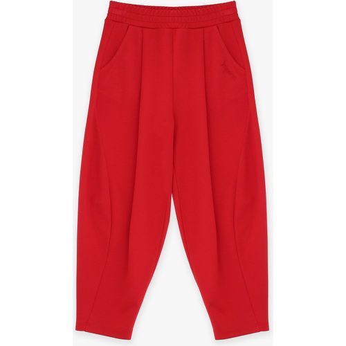 Joggers bambina con pinces e cuciture dettaglio - Imperial - Modalova