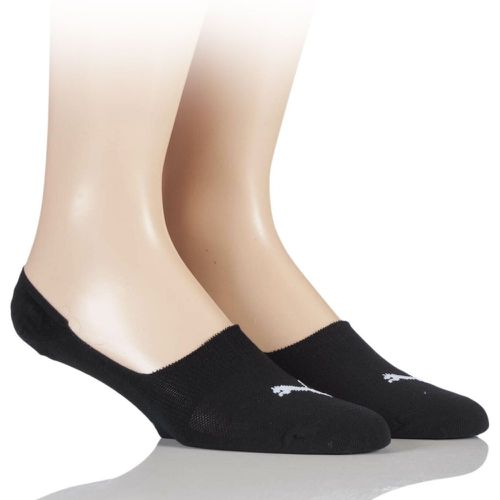 Pair Footies Trainer Socks with Silicone Heel Grip Unisex 2.5-5 Unisex - Puma - Modalova