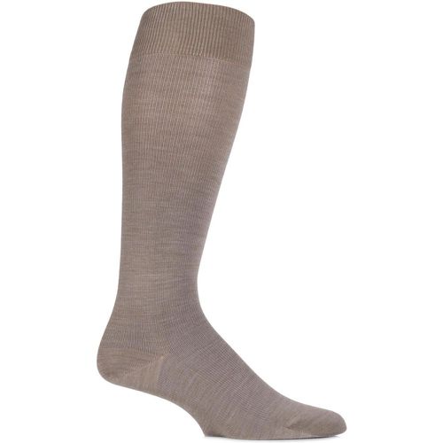 Pair Nutmeg Melange Merino Wool Energizing Knee High Socks Men's 10-11 Mens - Falke - Modalova