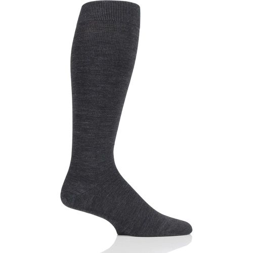 Mens 1 Pair Merino Wool Energizing Knee High Socks Anthracite Melange 10-11 Mens - Falke - Modalova