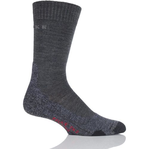 Pair Asphalt TK2 Medium Volume Ergonomic Cushioned Trekking Socks Men's 5.5-7.5 Mens - Falke - Modalova