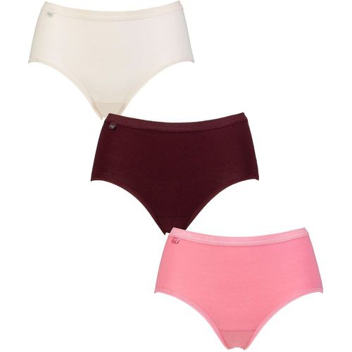 Women's 3 Pair Basic Midi Briefs UK 18 - Sloggi - Modalova