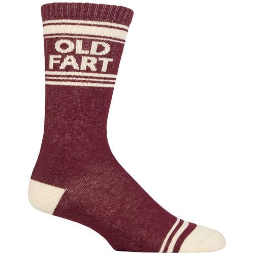 Pair Old Fart Cotton Socks Multi One Size - Gumball Poodle - Modalova