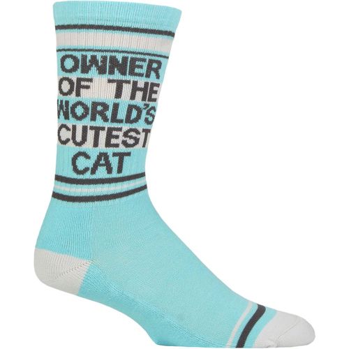 Gumball Poodle 1 Pair Owner of The World's Cutest Cat Cotton Socks Multi One Size - SockShop - Modalova