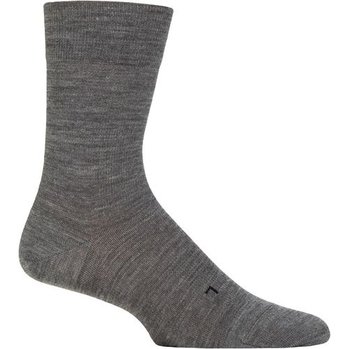 Mens 1 Pair Falke Stabilizing Wool Everyday Socks Dark 5.5-6.5 Mens - SockShop - Modalova