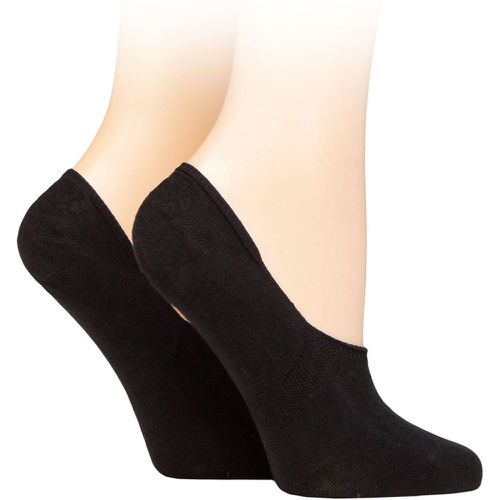 Ladies 2 Pair Burlington Everyday Anti-Slip Heel Invisible Shoe Liners 5.5-6.5 Ladies - SockShop - Modalova
