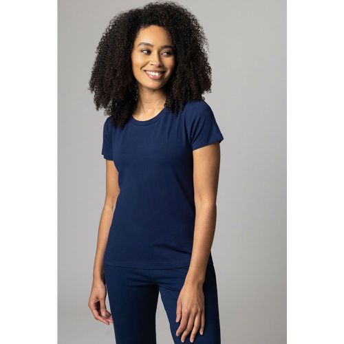 Women's 1 Pack Bamboo Loungewear Selection T-Shirt Navy T-Shirt 12 Ladies - Lazy Panda - Modalova