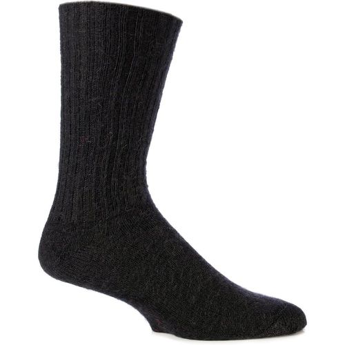 Pair of London Mohair Ribbed Socks With Cushioning Unisex 8-10 Unisex - SOCKSHOP of London - Modalova