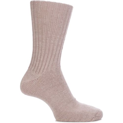 Pair Toffee of London Mohair Ribbed Socks With Cushioning Unisex 11-13 Unisex - SOCKSHOP of London - Modalova