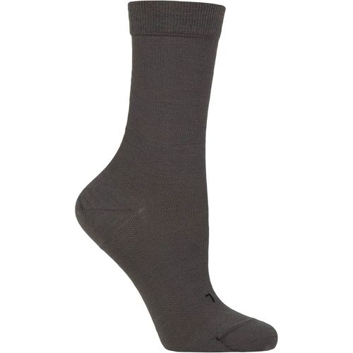 Ladies 1 Pair Falke Stabilizing Wool Everyday Socks Platinum 7-8 Ladies - SockShop - Modalova