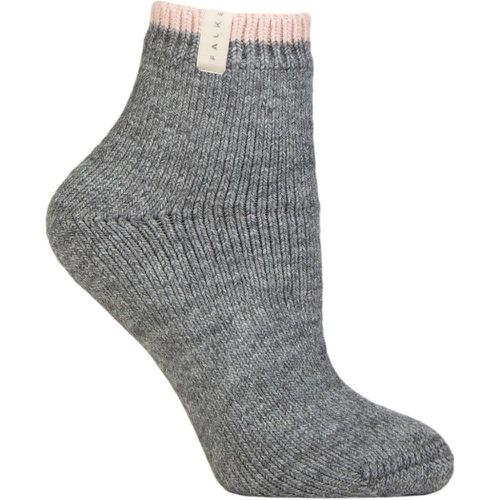 Ladies 1 Pair Falke Cosy Plush Wool and Alpaca Socks Dark 5.5-8 Ladies - SockShop - Modalova