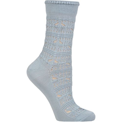 Women's 1 Pair Granny Square Bamboo Socks Ciel 2.5-5 Ladies - Falke - Modalova