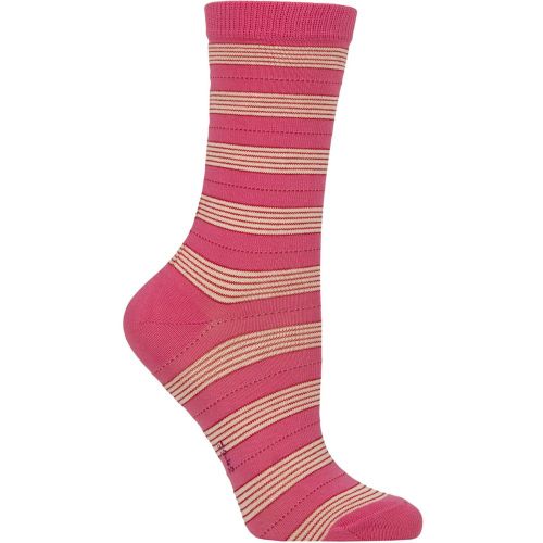 Women's 1 Pair Falke Stripe Uniform Cotton Socks Candy 35-38 - SockShop - Modalova