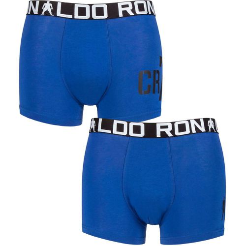 Boys 2 Pack Cotton Boxer Shorts /Black 7-9 Years - CR7 - Modalova