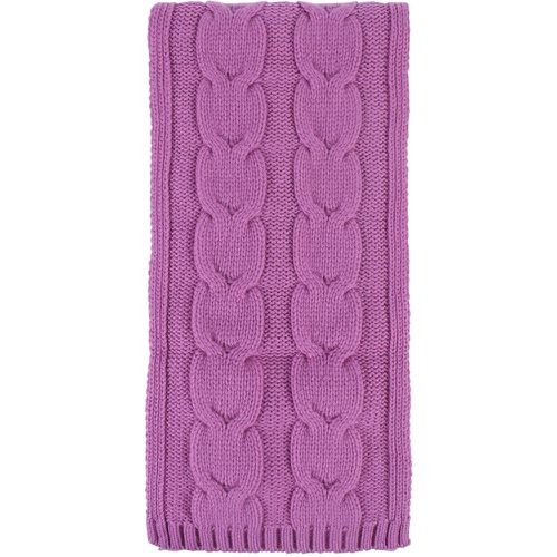 Pack Anemone Great and British Knitwear 100% Cashmere Cable Knit Scarf. Made In Scotland Ladies One Size - Great & British Knitwear - Modalova