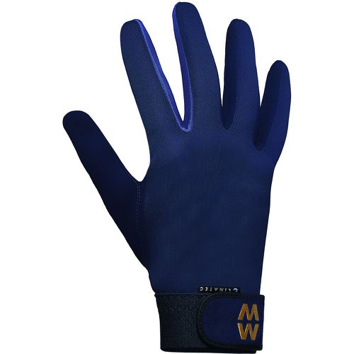 Mens and Ladies 1 Pair Long Climatec Sports Gloves Navy 8.5 - MacWet - Modalova