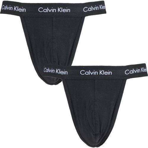 Pack Cotton Stretch Thong Briefs Men's Small - Calvin Klein - Modalova