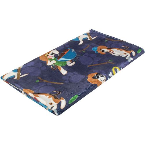 Pack 1.7 TOG Oversized Dog Pattern Blanket Indigo 180*200CM - Heat Holders - Modalova