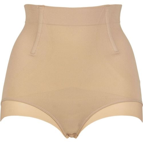 Women's 1 Pack It's a Cinch Hi Waisted Brief Underwear Rose Beige UK 12-14 - Ambra - Modalova