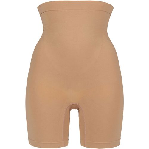 Women's 1 Pack Ambra Killer Curves Hi-Waisted Shaping Shorts Toffee UK 16-18 - SockShop - Modalova