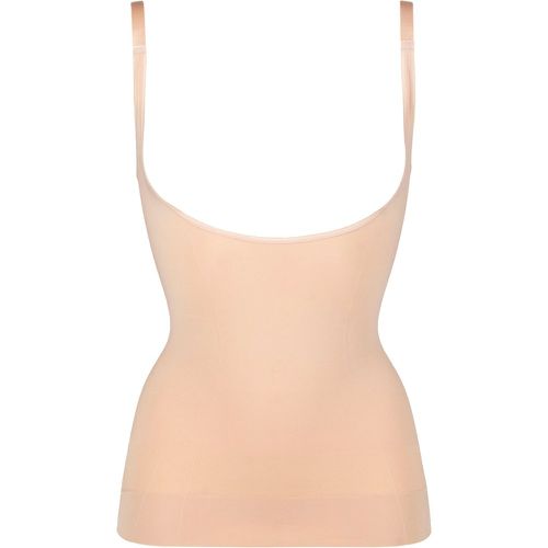 Ladies 1 Pack Powerlite Underbust Camisole Underwear Rose Beige UK 16-18 - Ambra - Modalova