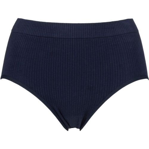 Ladies 1 Pack Organic Cotton Full Brief Underwear Navy UK 12-14 - Ambra - Modalova