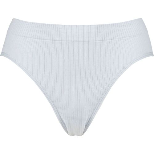 Ladies 1 Pack Organic Cotton Hi Cut Brief Underwear Cool UK 16-18 - Ambra - Modalova