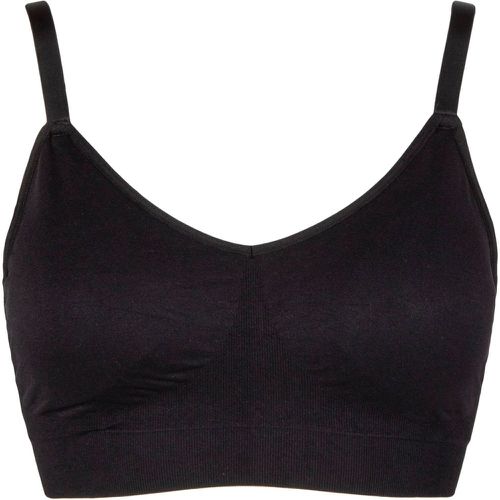 Women's 1 Pack Curvesque Support Wirefree Bra UK 20-22 - Ambra - Modalova