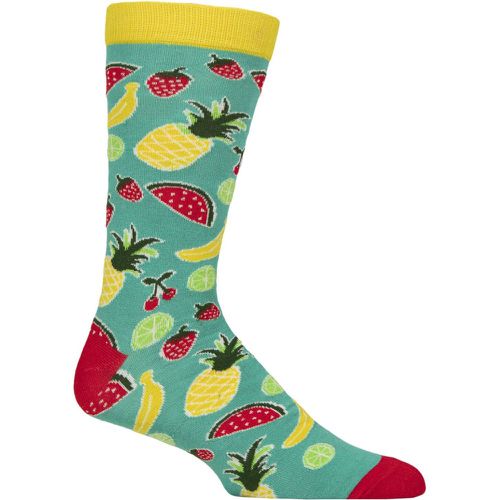 Mens and Women's 1 Pair Shared Earth Fair Trade Fruits Bamboo Socks Fruits UK 3-7 - SockShop - Modalova