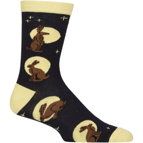 Mens and Women's 1 Pair Shared Earth Fair Trade Hares and Moon Bamboo Socks Hares and Moon UK 7-12 - SockShop - Modalova