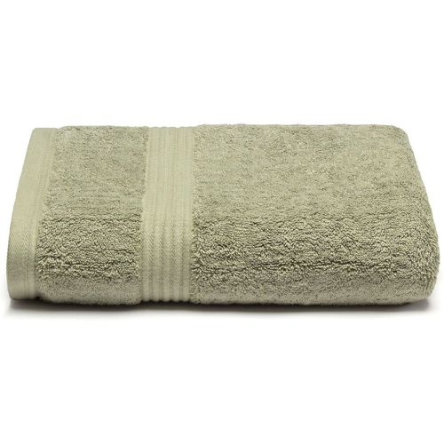 SOCKSHOP 1 Pack Premium Bamboo 700GSM Super Soft Bath Towel Sage 70cm x 125cm - Lazy Panda - Modalova