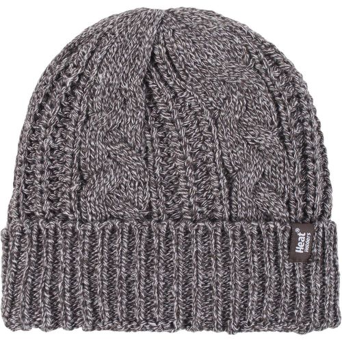 Pack Fawn Heat Weaver Cable Knit Hat Ladies One Size - Heat Holders - Modalova