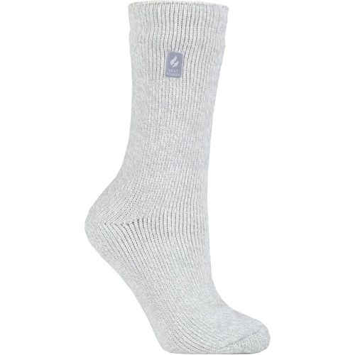 Women's 1 Pair SOCKSHOP Original 2.3 TOG Thermal Socks Silver 4-8 Ladies - Heat Holders - Modalova