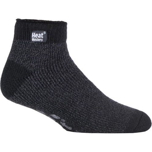 Pair Charcoal Slipper Thermal Ankle Slipper Socks Men's 6-11 Mens - Heat Holders - Modalova