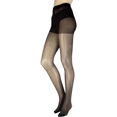 Women's 1 Pair All Over Sparkle Tights /Silver M-L - Charnos - Modalova