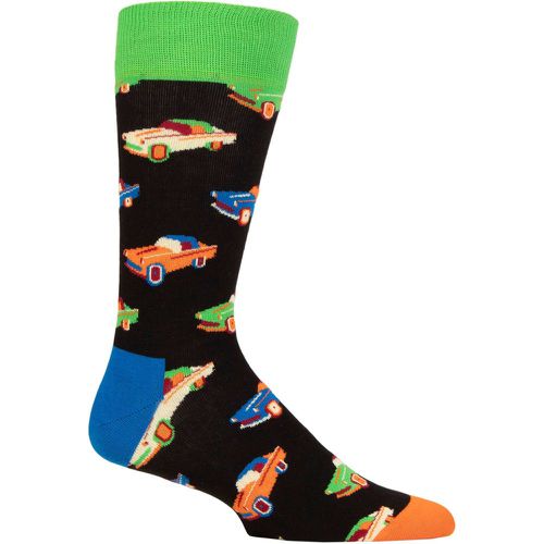 Mens and Women's 1 Pair Car Socks Multi 7.5-11.5 Unisex - Happy Socks - Modalova