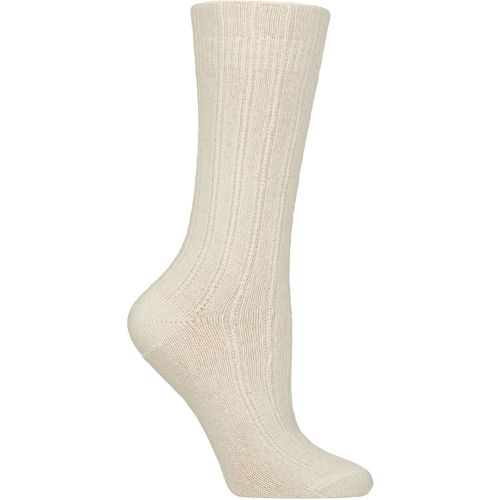 Women's 1 Pair Charnos Cashmere Slouchy Top Socks One Size - SockShop - Modalova