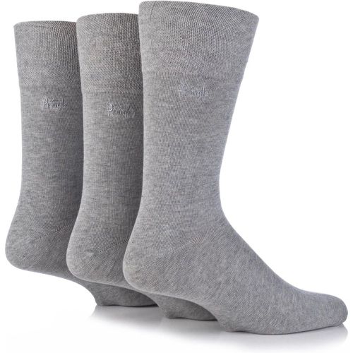 Pair Dunvegan Comfort Cuff Plain Cotton Socks Men's 7-11 Mens - Pringle - Modalova