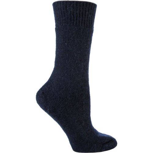 Pair Navy of London Mohair Boot Socks With Cushioning Unisex 11-13 Unisex - SOCKSHOP of London - Modalova