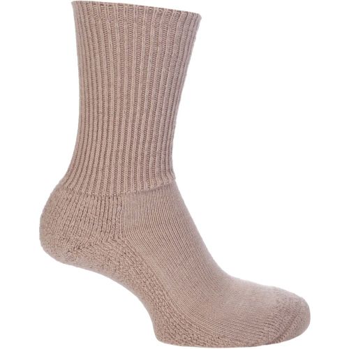 Pair Toffee of London Alpaca Ribbed Boot Socks With Cushioning Unisex 11-13 Unisex - SOCKSHOP of London - Modalova