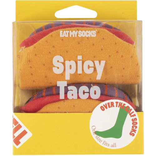 EAT MY SOCKS 1 Pair Spicy Taco Cotton Socks Taco One Size - SockShop - Modalova