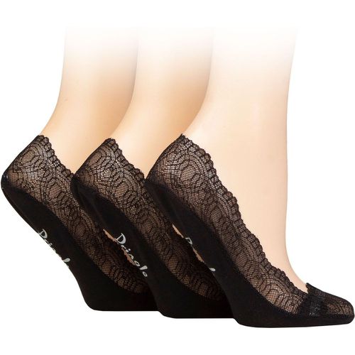 Ladies 3 Pair Lace Shoe Liner Socks 4-8 - Pringle - Modalova