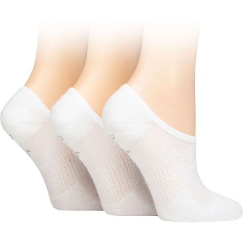 Ladies 3 Pair Cotton Sports Shoe Liner Socks Plain 4-8 - Pringle - Modalova