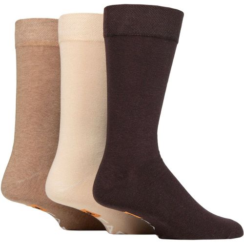 Pair Plain Comfort Cuff Socks Men's 6-11 Mens - Farah - Modalova