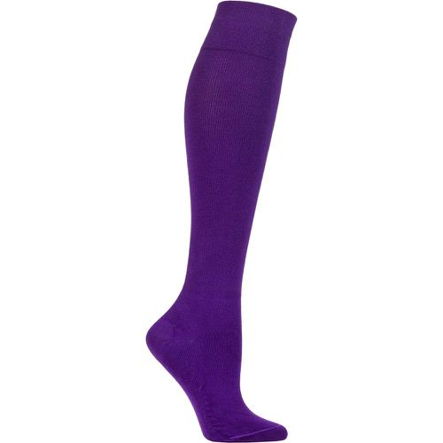 Mens and Women's 1 Pair Milk Compression Massage Socks L - Atom - Modalova